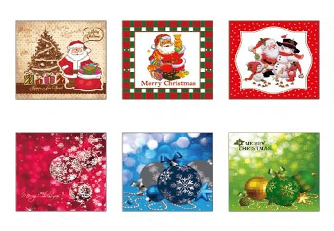 printed paper napkins for Christmas printed paper napkins for Christmas